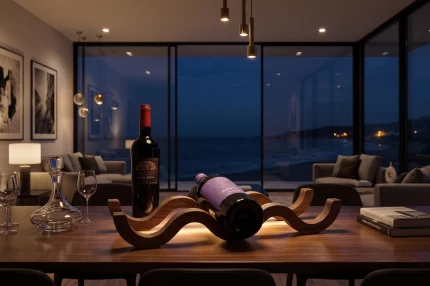 Beeld van DUNA I op een tafel bij avondverlichting
