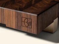 CURO Snijplank - Detailfoto BAERTDECO logo in zonlicht
